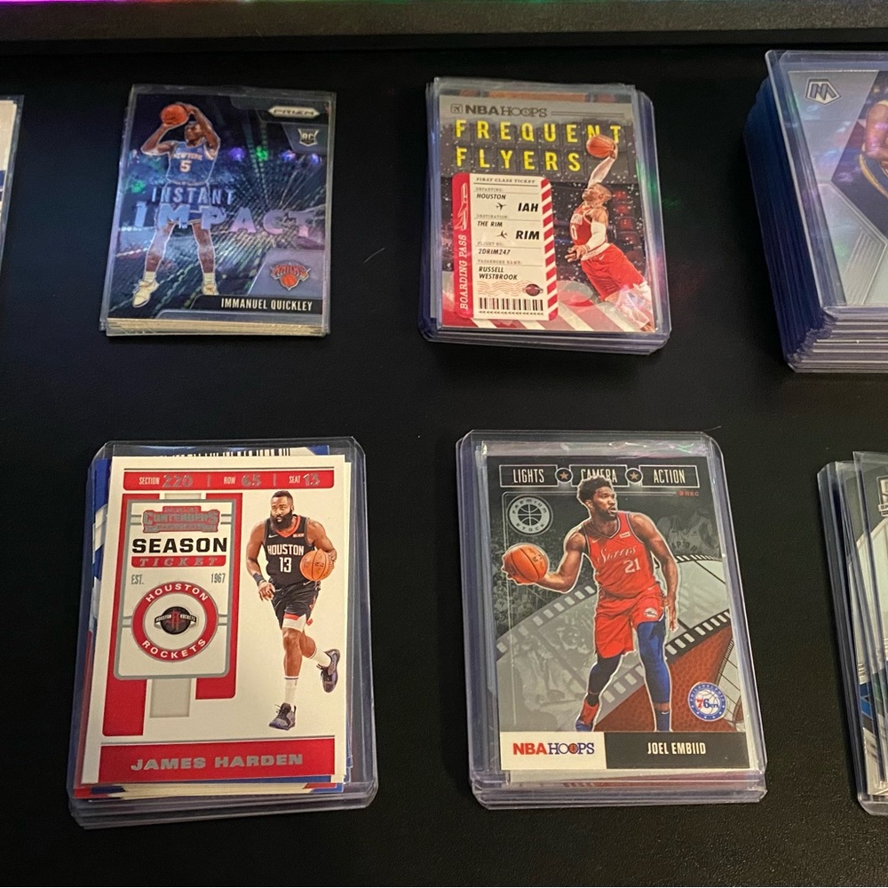 73 Cards NBA PANINI VARIETY LOT